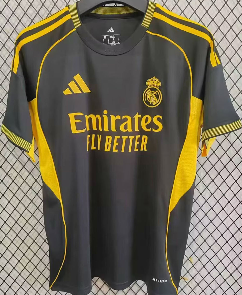 jersey 2025/26 real madrid especial manga corta versión fan