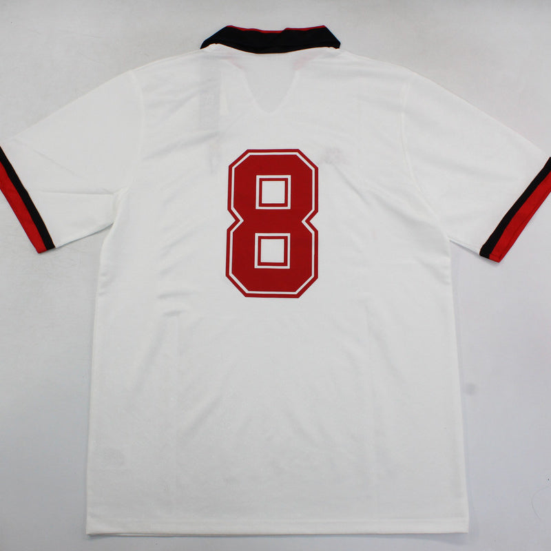 jersey 1989/1900 ac milan visitante manga corta versión fan retro