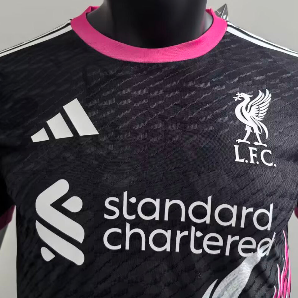 jersey 2025/26 liverpool especial manga corta versión jugador