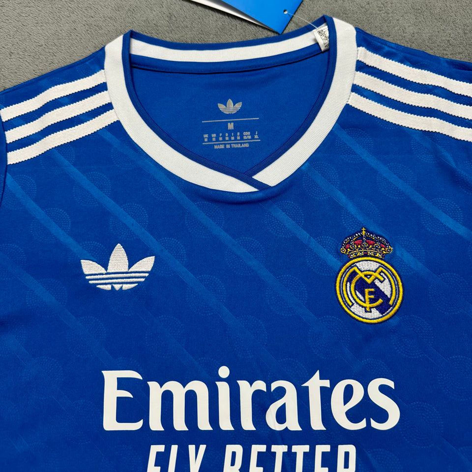 jersey 2025/26 real madrid tercero manga corta mujer