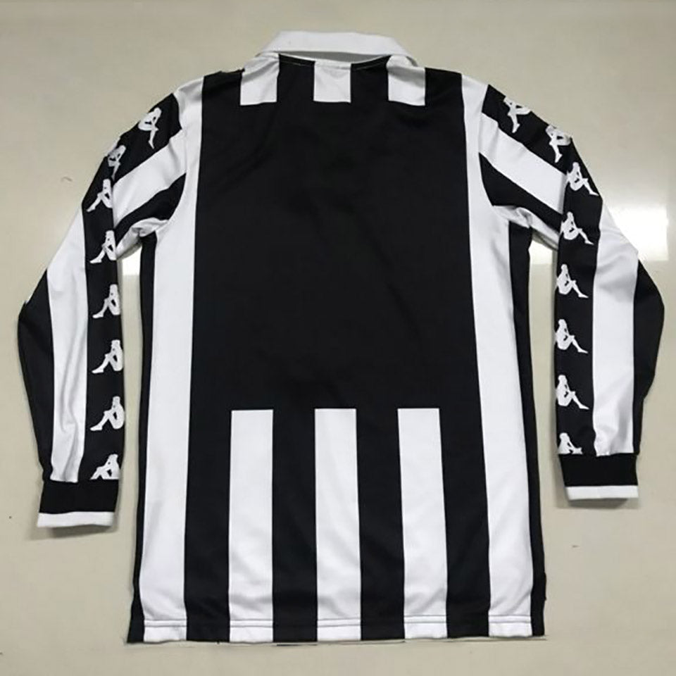 jersey 1999/2000 juventus local manga larga versión fan retro