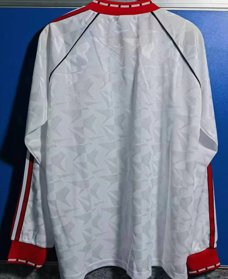 jersey 1991 manchester united especial manga larga versión fan retro