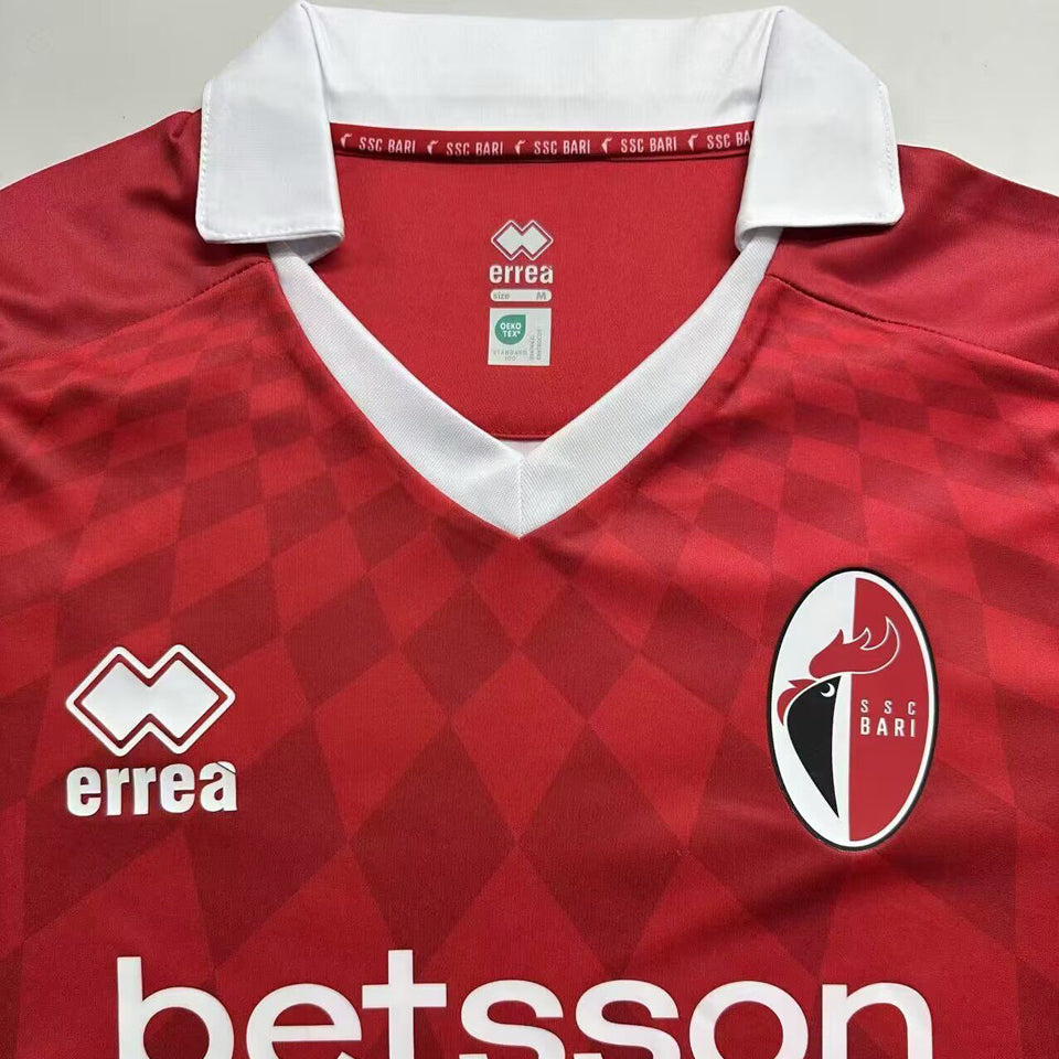 jersey 2025/26 bari visitante manga corta versión fan