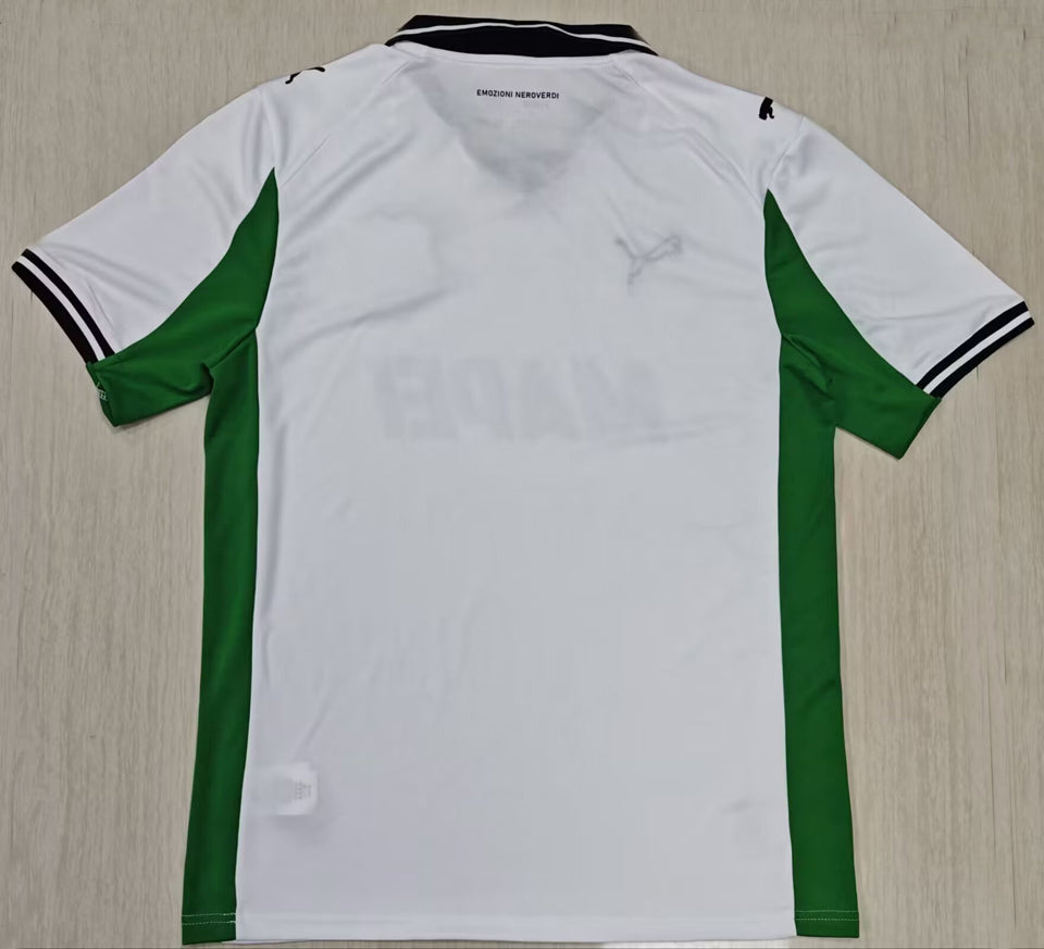 jersey 2025/26 sassuolo visitante manga corta versión fan