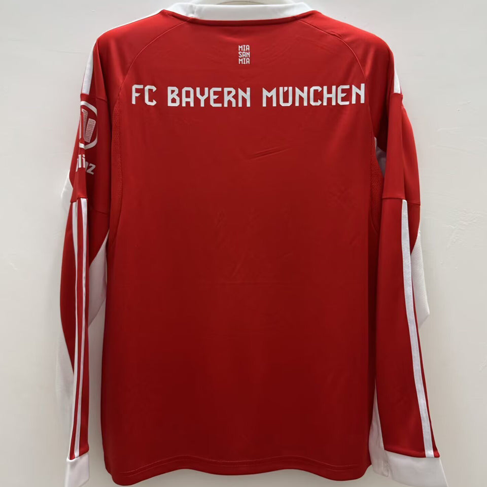 jersey 2025/26 bayern munich local manga larga versión fan