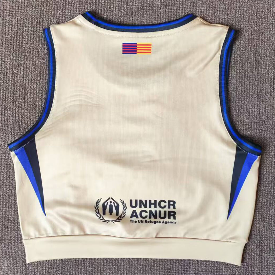 jersey 2025/26 barcelona visitante manga corta mujer