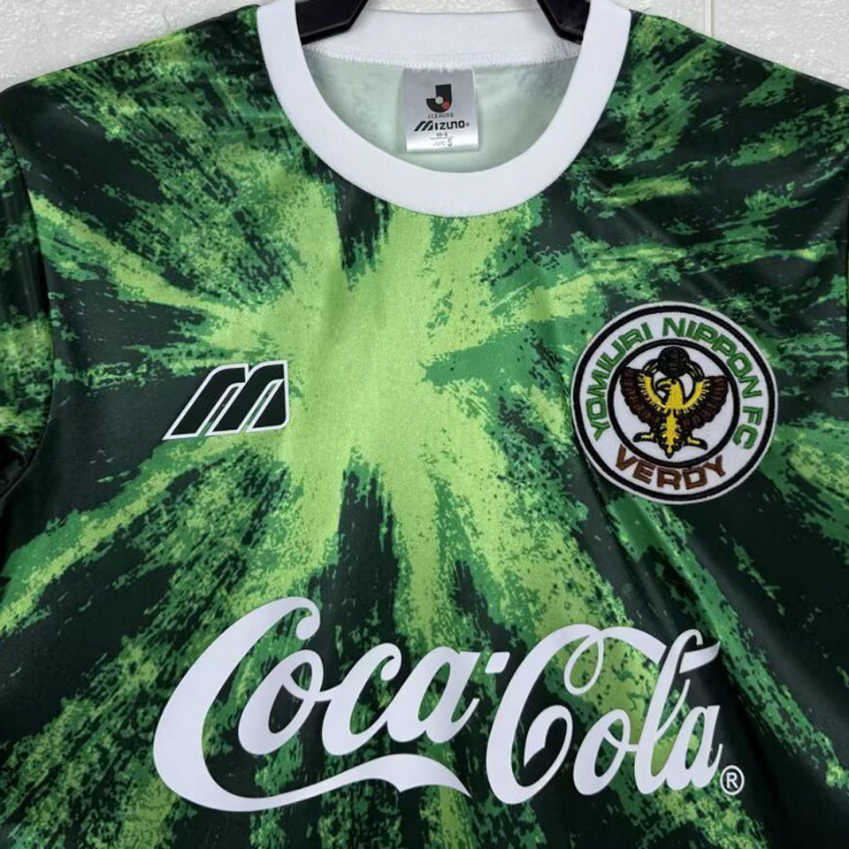 jersey 1993/1994 yomiuri nippon fc verdy local manga corta versión fan retro