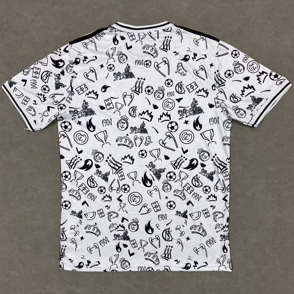 jersey 2025/26 real madrid especial manga corta versión fan