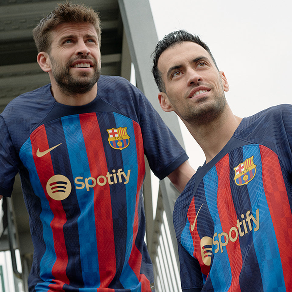 jersey 2022/23 barcelona local manga corta versión fan