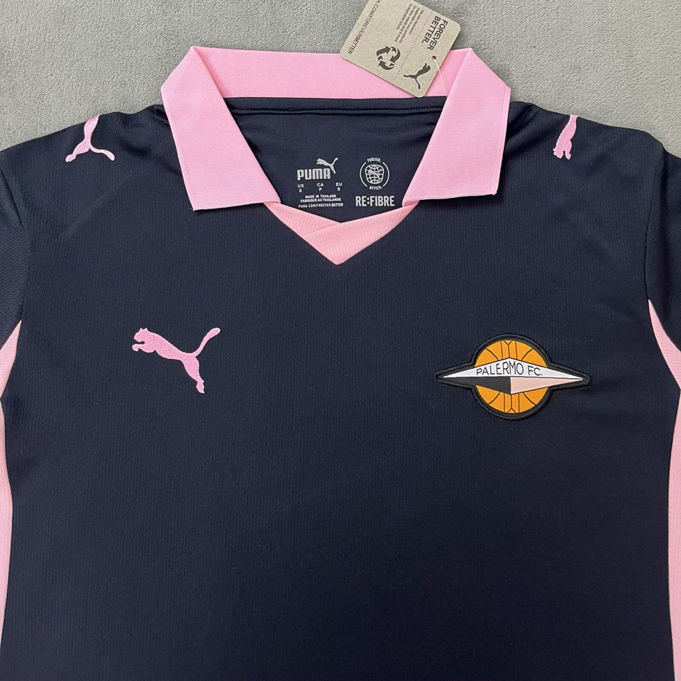 jersey 2025/26 palermo visitante manga corta versión fan