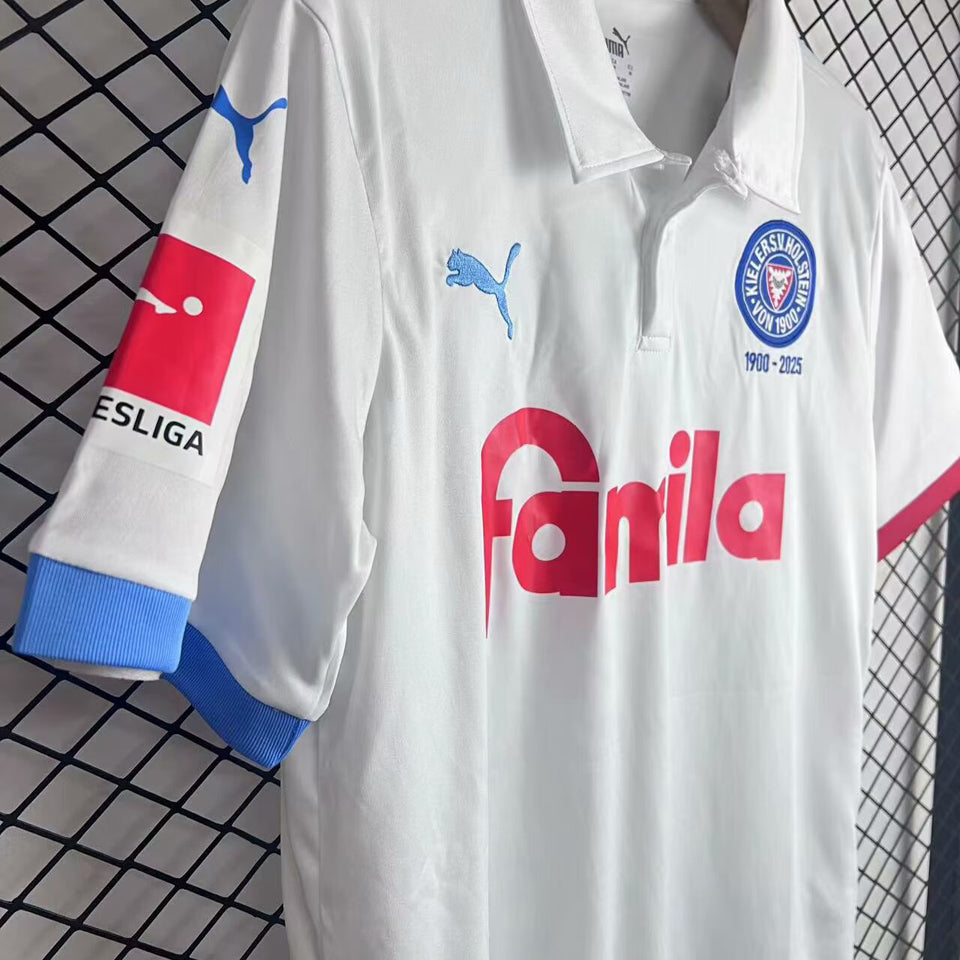 jersey 2025/26 holstein kiel especial manga corta versión fan