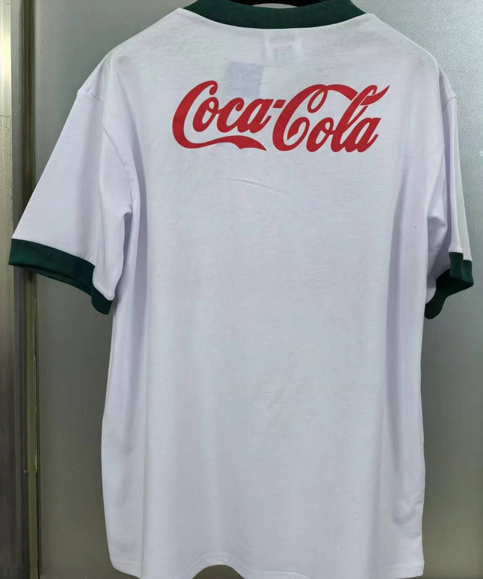 jersey 1989 palmeiras visitante manga corta versión fan retro