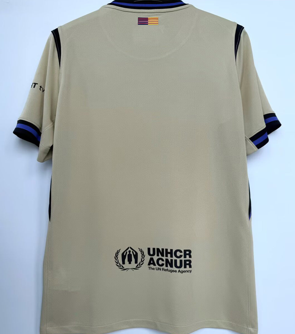 jersey 2025/26 barcelona visitante manga corta versión fan