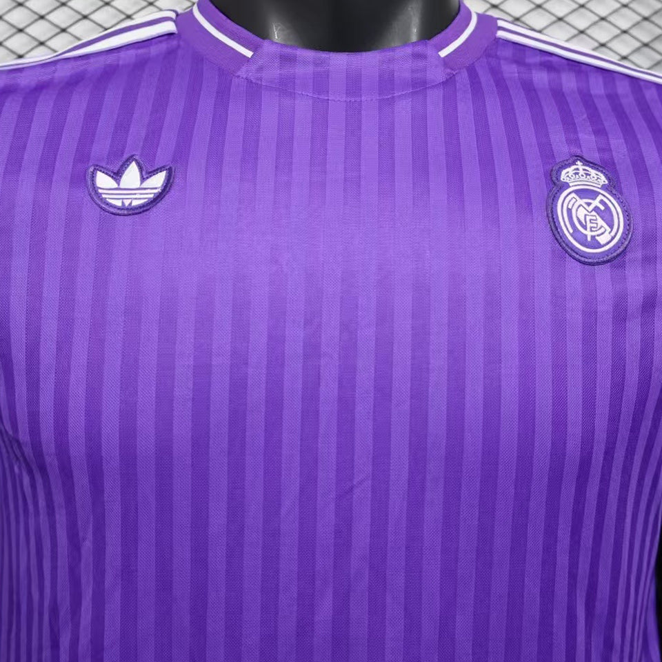 jersey 2025/26 real madrid especial manga corta versión jugador retro