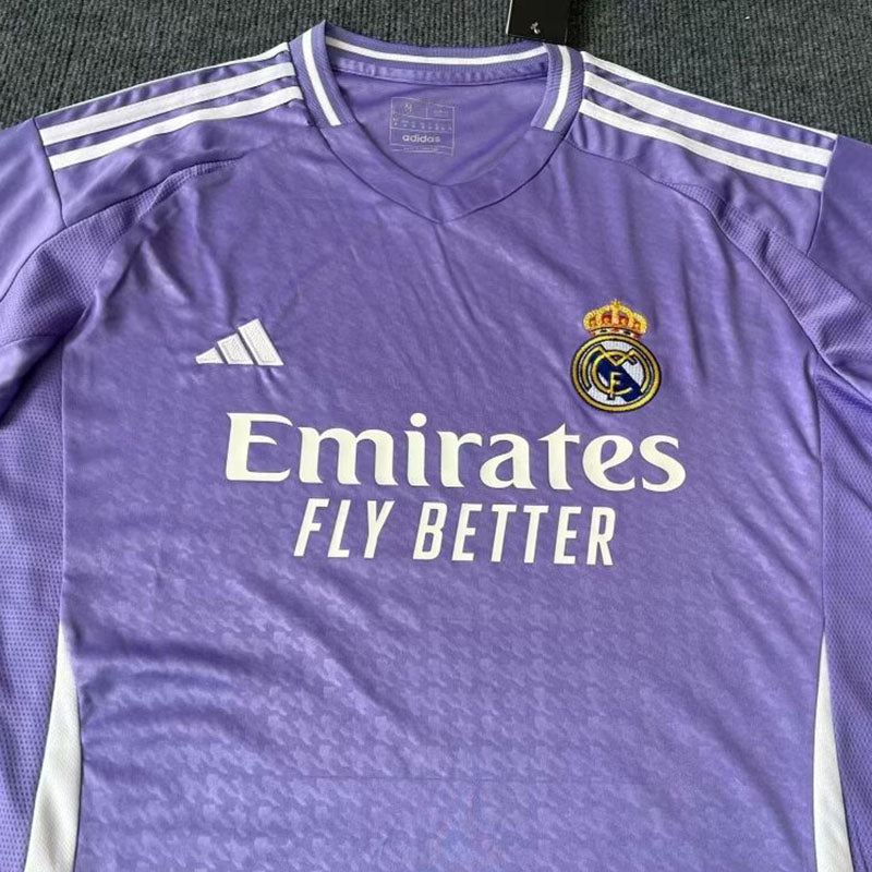 jersey 2024/25 real madrid especial manga corta versión fan