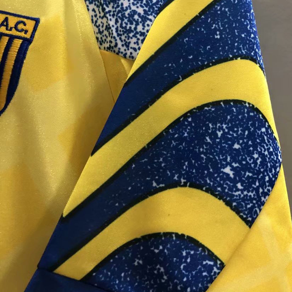 jersey 1995/97 parma local manga corta versión fan retro