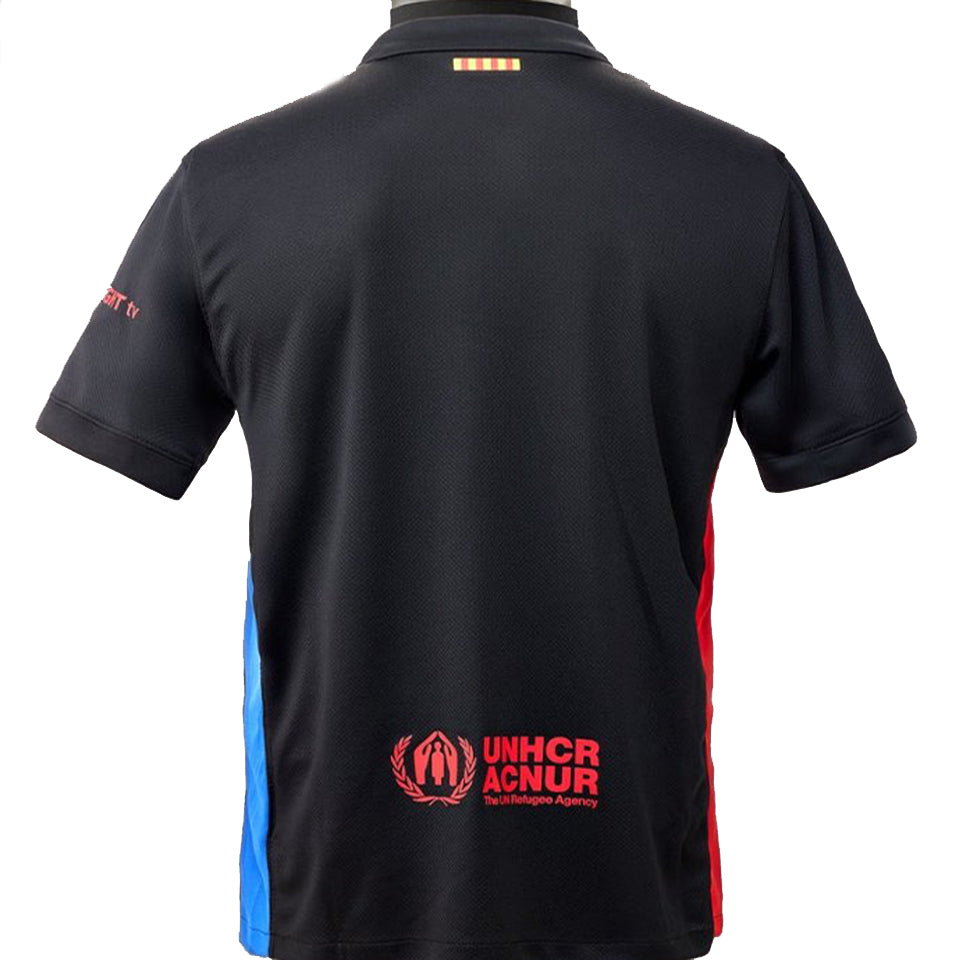 jersey 2024/25 barcelona visitante manga corta versión fan
