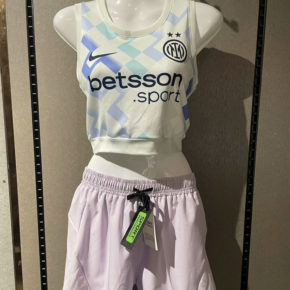 jersey 2025/26 inter milan visitante manga corta mujer
