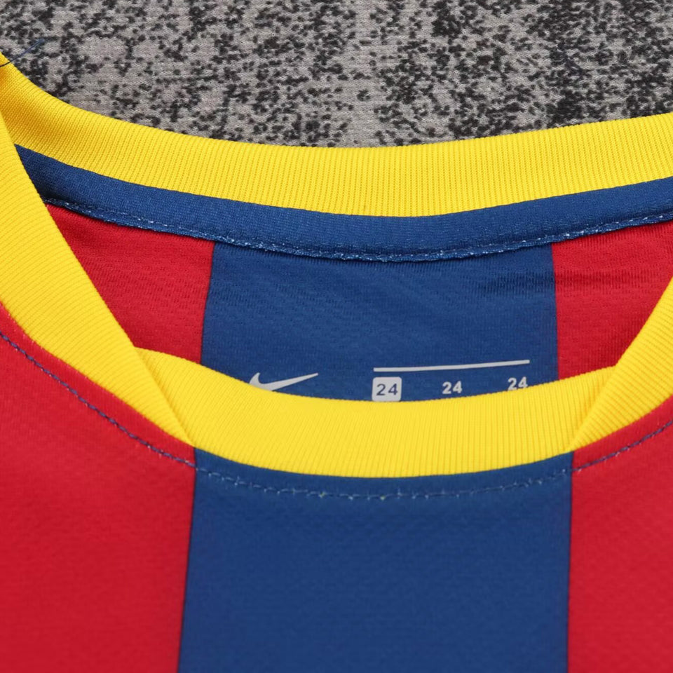 jersey 2010/2011 barcelona local manga larga niño retro