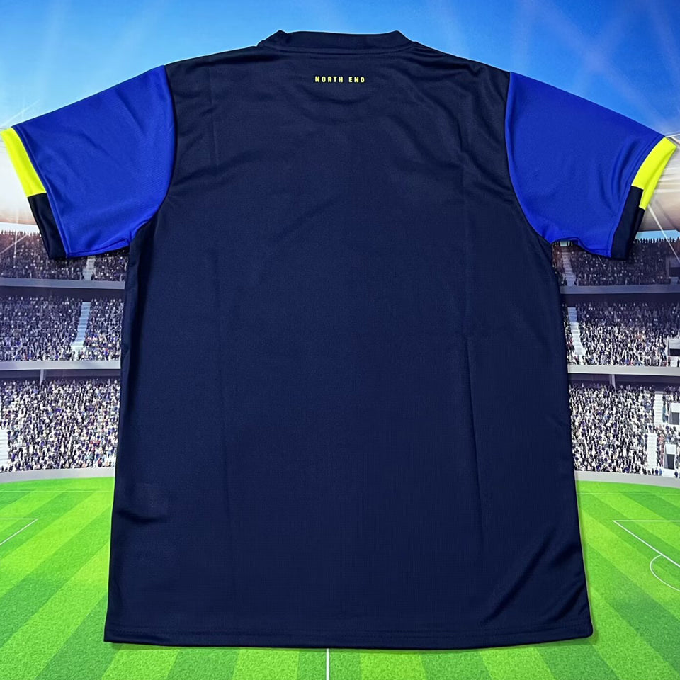 jersey 2025/26 preston north end visitante manga corta versión fan