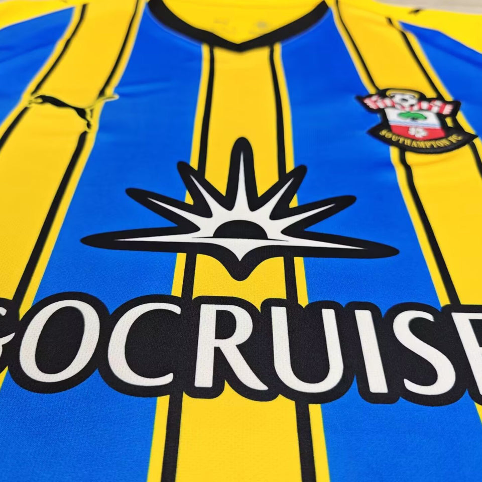 jersey 2025/26 southampton visitante manga corta versión fan