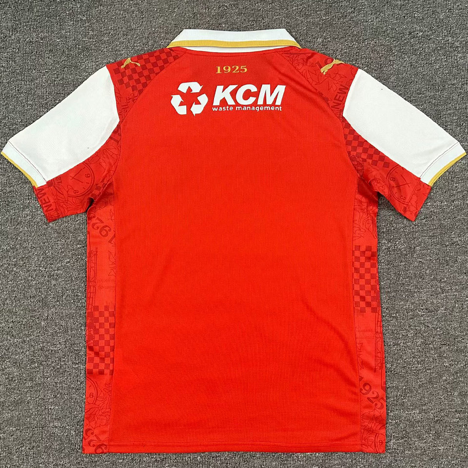 jersey 2025/26 rotherham united local manga corta versión fan