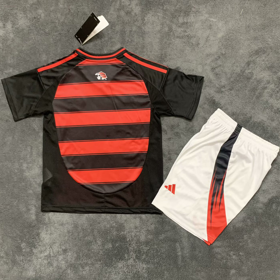 jersey 2025/26 flamengo local manga corta niño