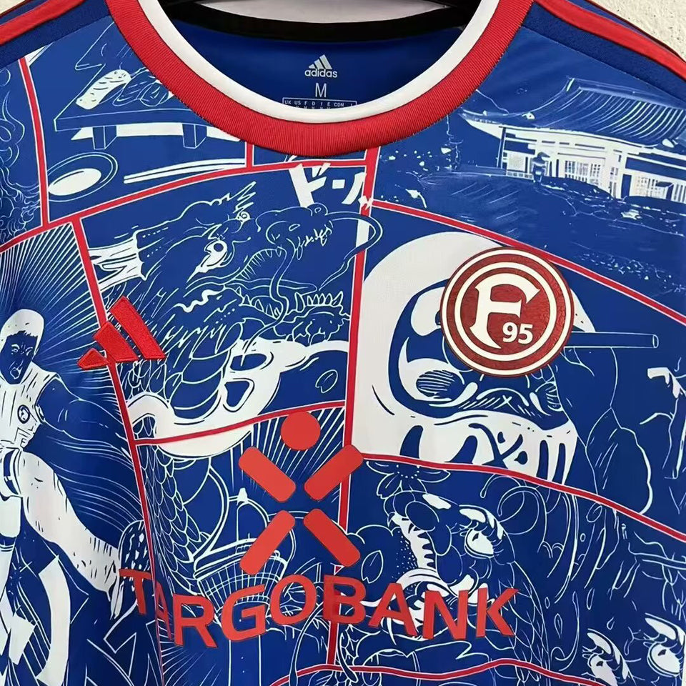 jersey 2025 fortuna dusseldorf especial manga corta versión fan