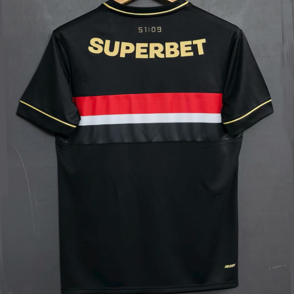 jersey 2025/26 sao paulo tercero manga corta versión fan