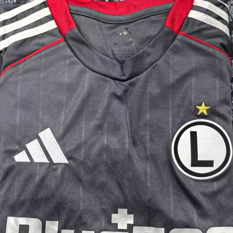 jersey 2025/26 legia warszawa tercero manga corta versión fan