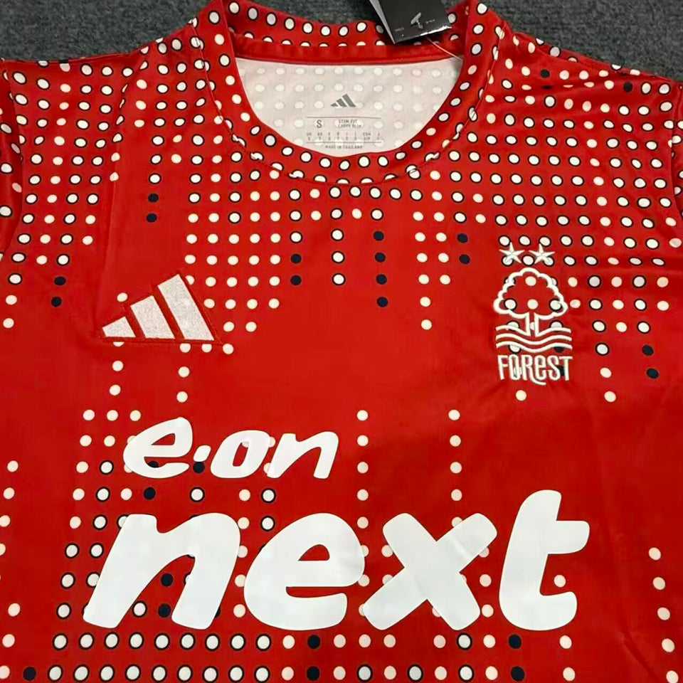 jersey 2025/26 nottingham forest especial manga corta versión fan