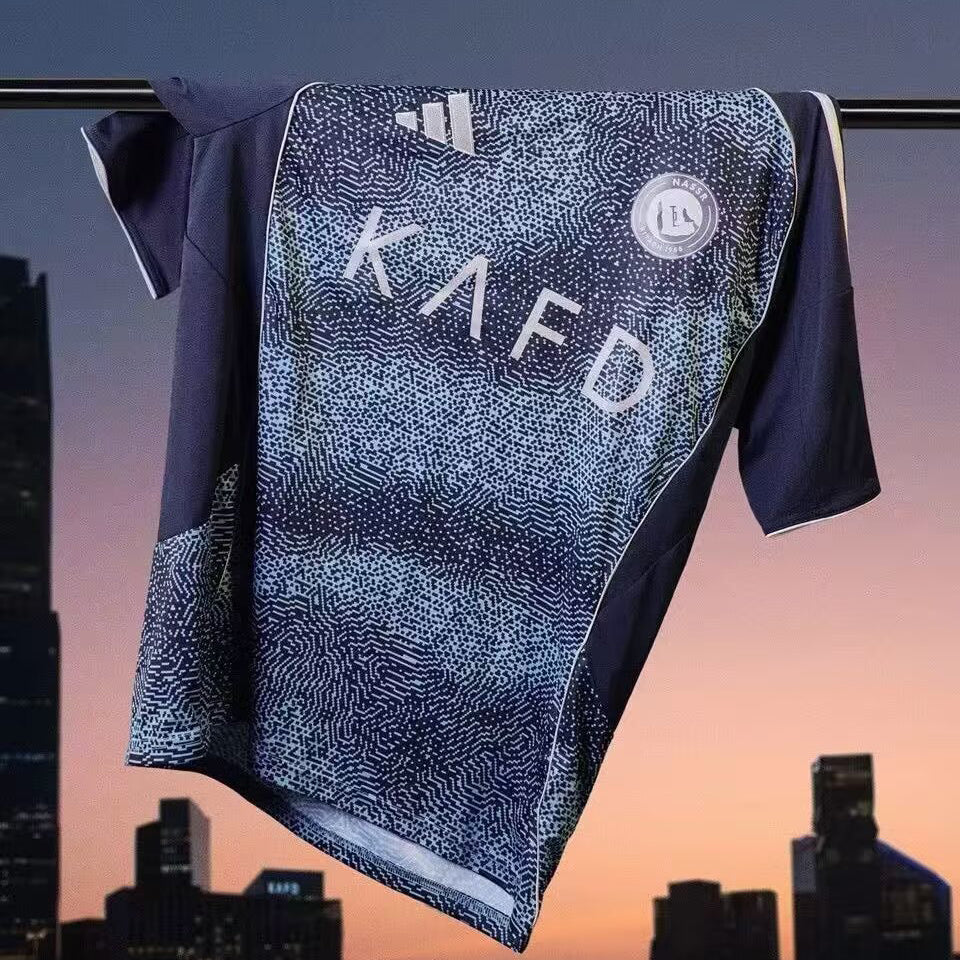 jersey 2025/26 al nassr visitante manga corta versión fan