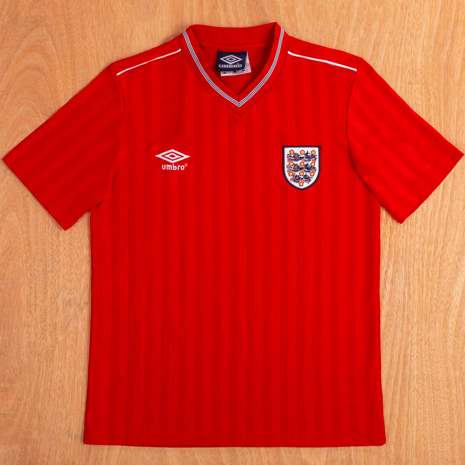 1986 inglaterra visitante versión fan selecciones retro