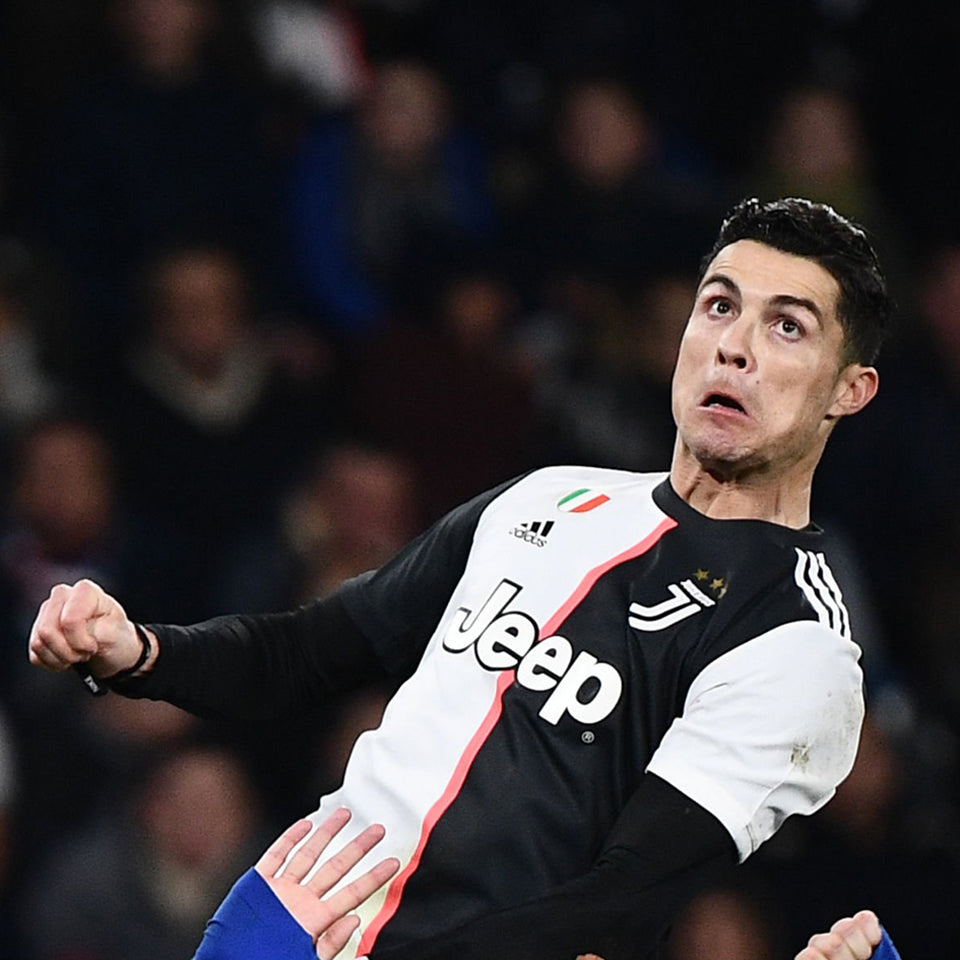 jersey 2019/20 juventus local manga corta versión jugador retro