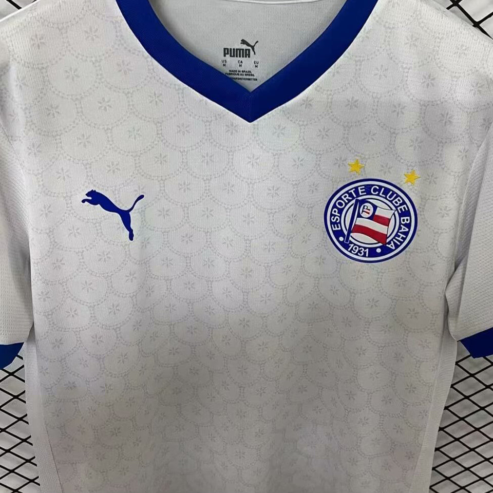 jersey 2025/26 bahia local manga corta versión fan