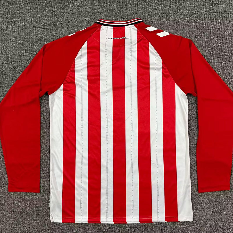 jersey 2025/26 sunderland local manga larga versión fan
