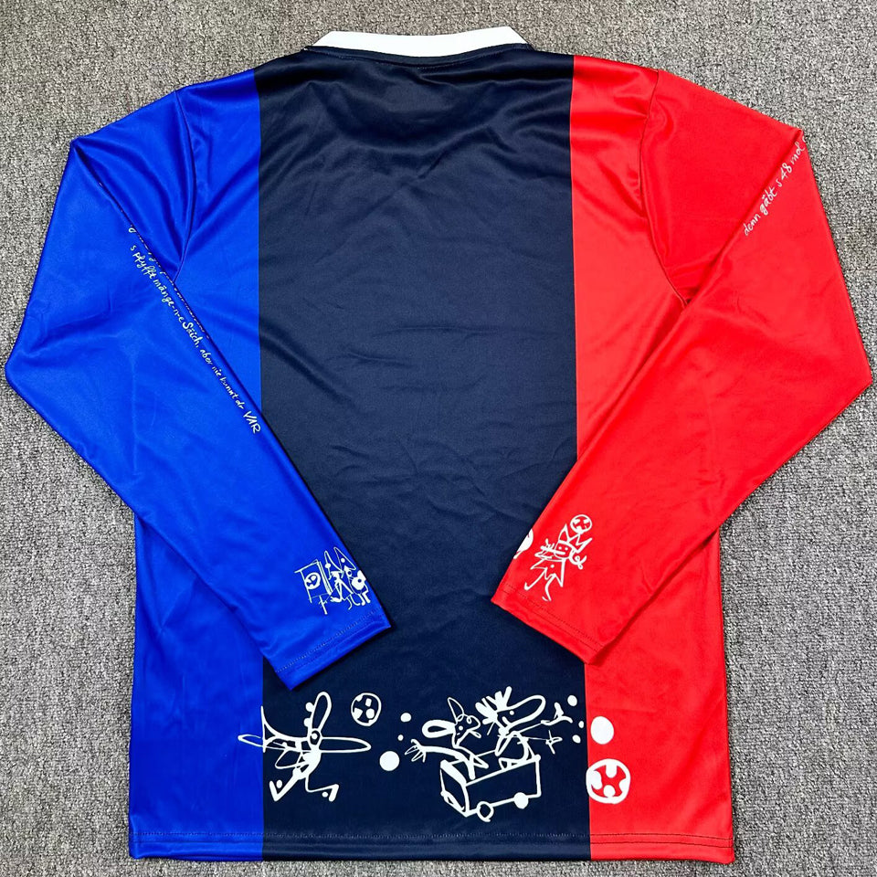 jersey 2025/26 fc basel local manga larga versión fan
