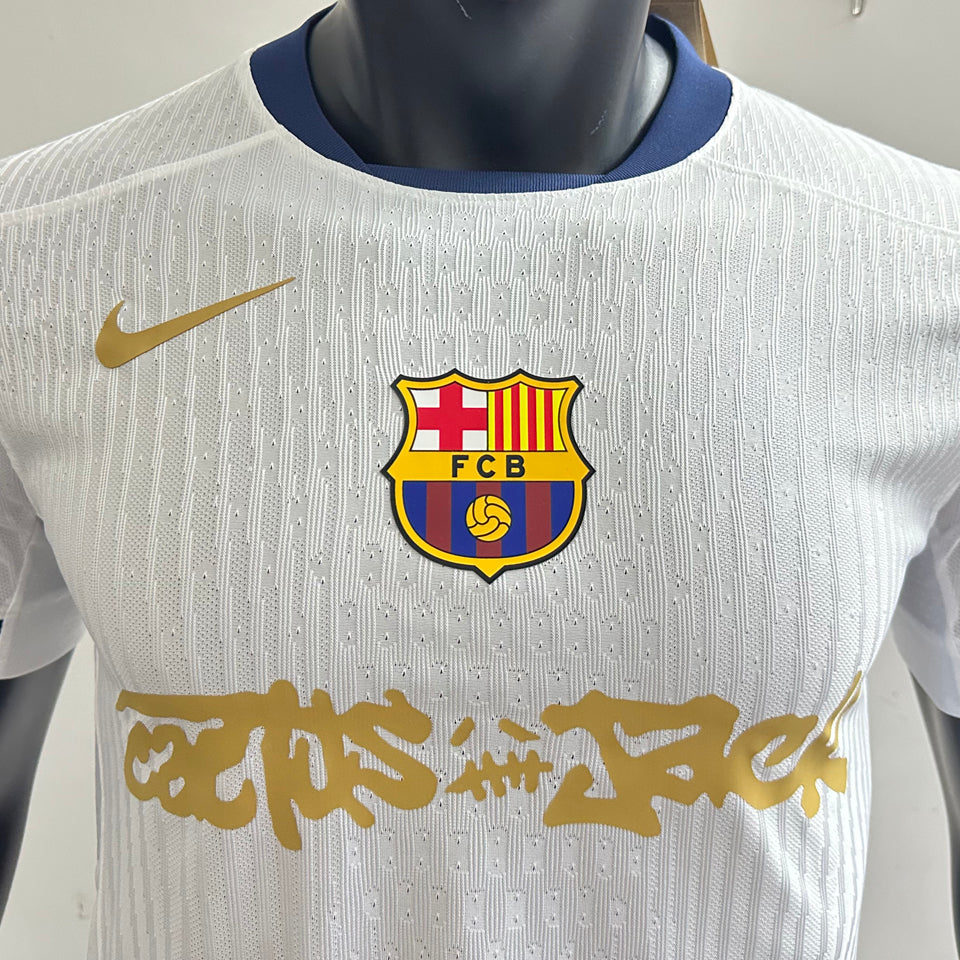 jersey 2024/25 barcelona especial manga corta versión jugador