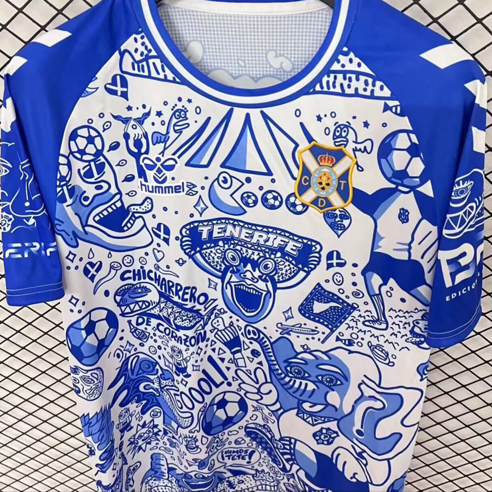 jersey 2025/26 tenerife especial manga corta versión fan