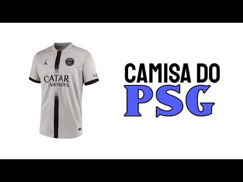 jersey 2022/23 psg visitante manga corta versión fan
