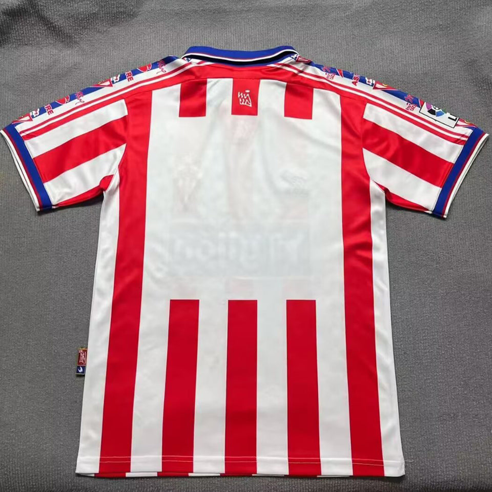 jersey 1999/2000 gijon local manga corta versión fan retro