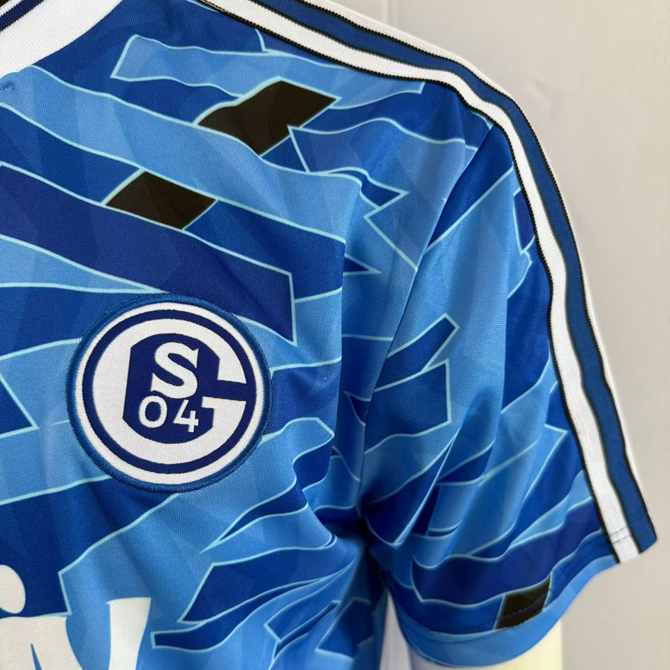 jersey 1992/1993 schalke 04 especial manga corta versión fan retro