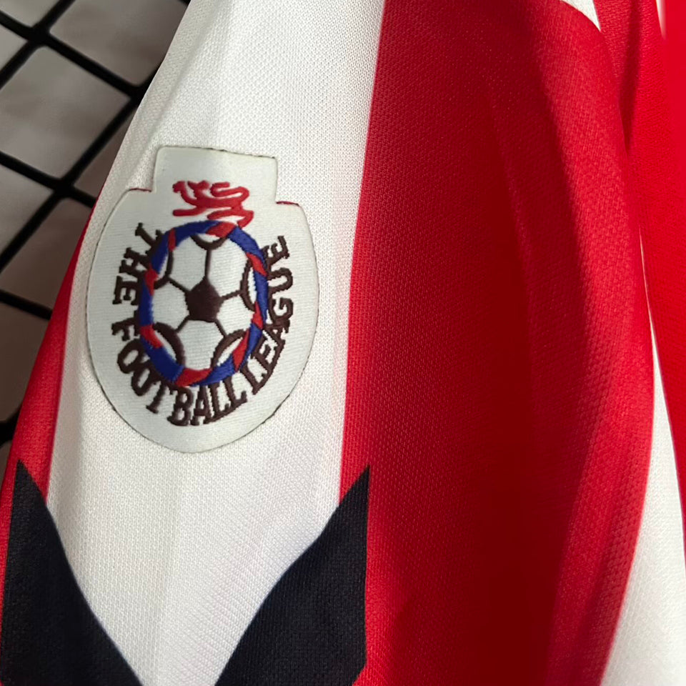 jersey 1991 sunderland local manga corta versión fan retro