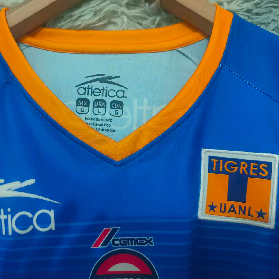 jersey 2006 tigres uanl visitante manga corta versión fan retro