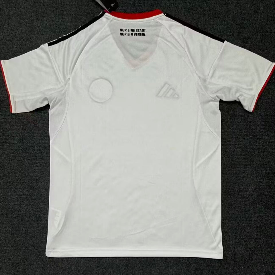 jersey 2025/26 frankfurt visitante manga corta versión fan