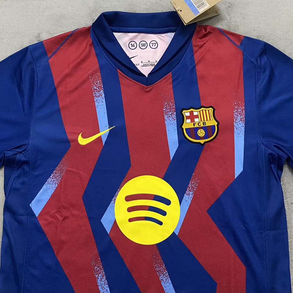 jersey 2025/26 barcelona especial manga corta versión fan