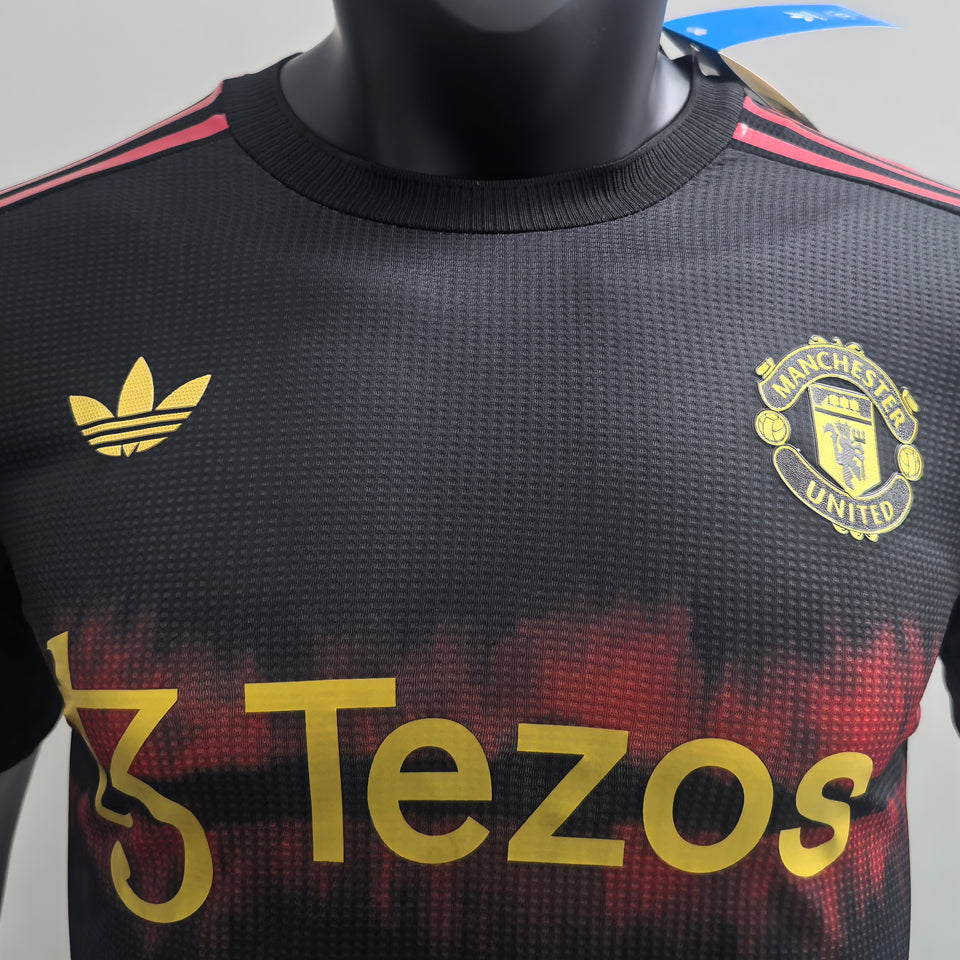 jersey 2025 manchester united especial manga corta versión jugador