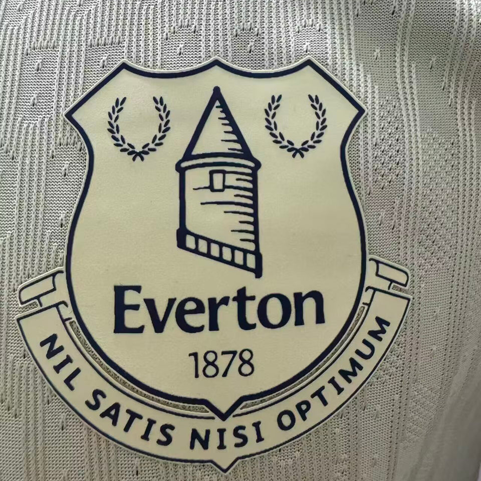 jersey 2025/26 everton visitante manga corta versión jugador
