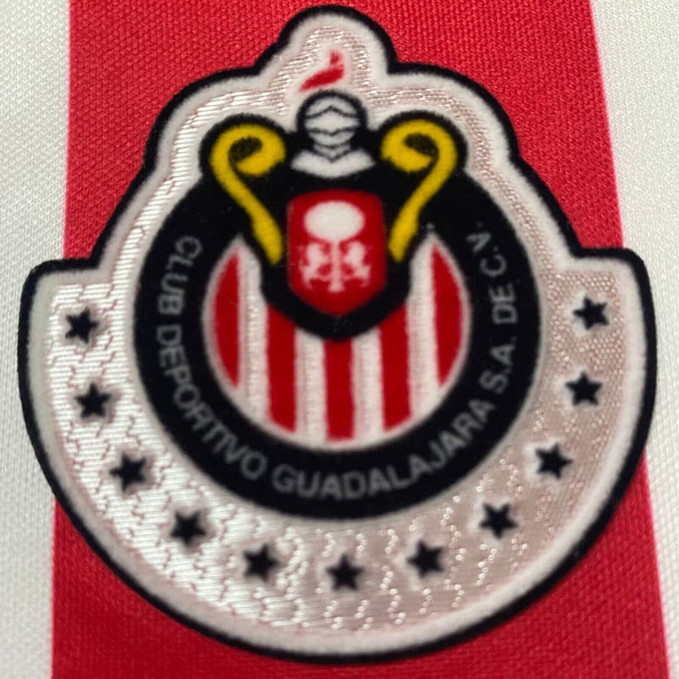 jersey 2010/11 chivas local manga corta versión fan retro