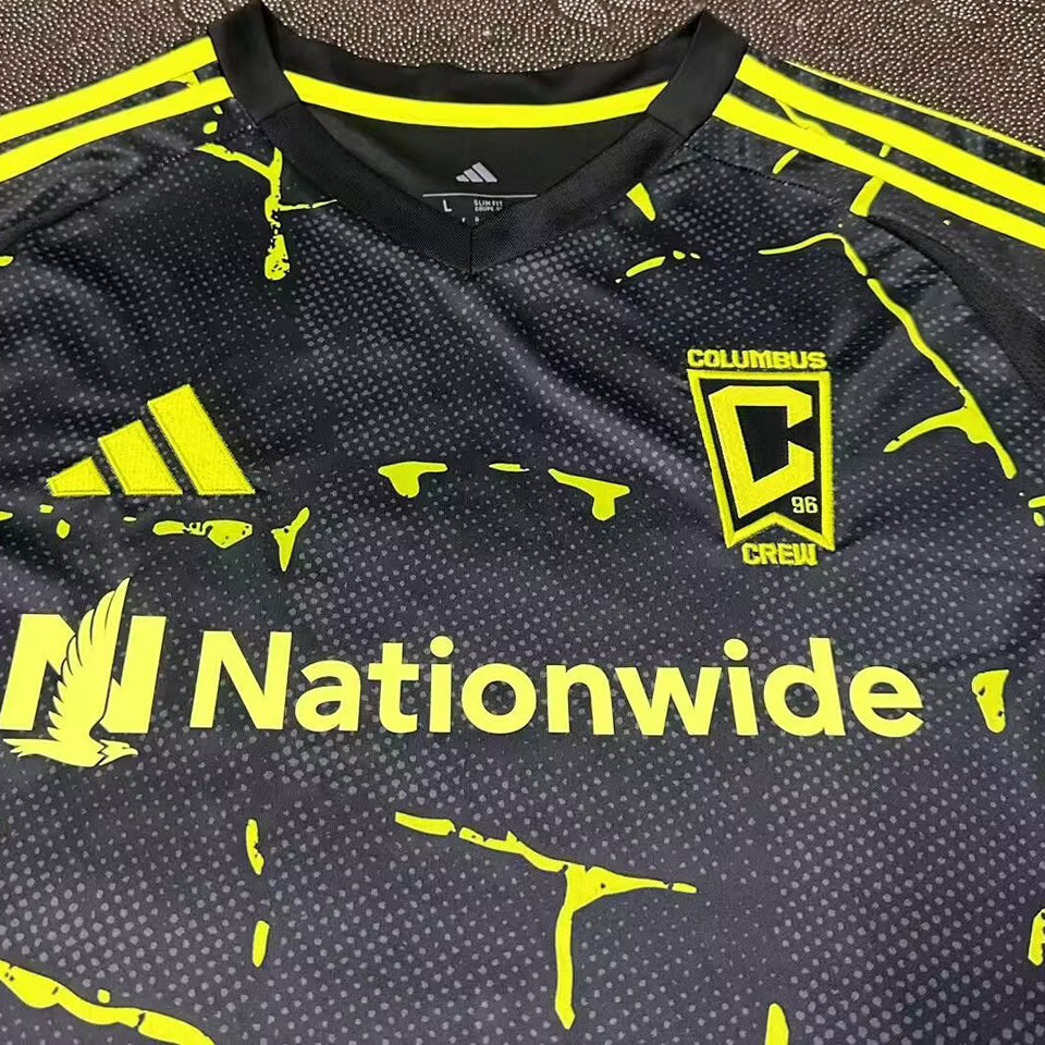 jersey 2025/26 columbus sc especial manga corta versión fan